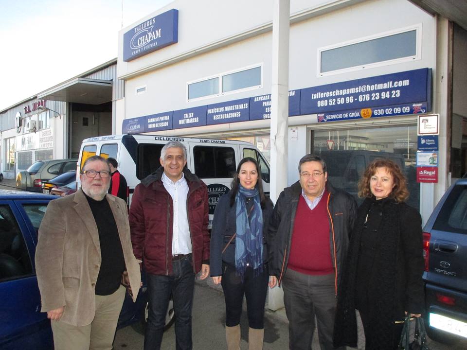 <strong>Visita a los Talleres Chapam en el Corredor de Roales</strong>