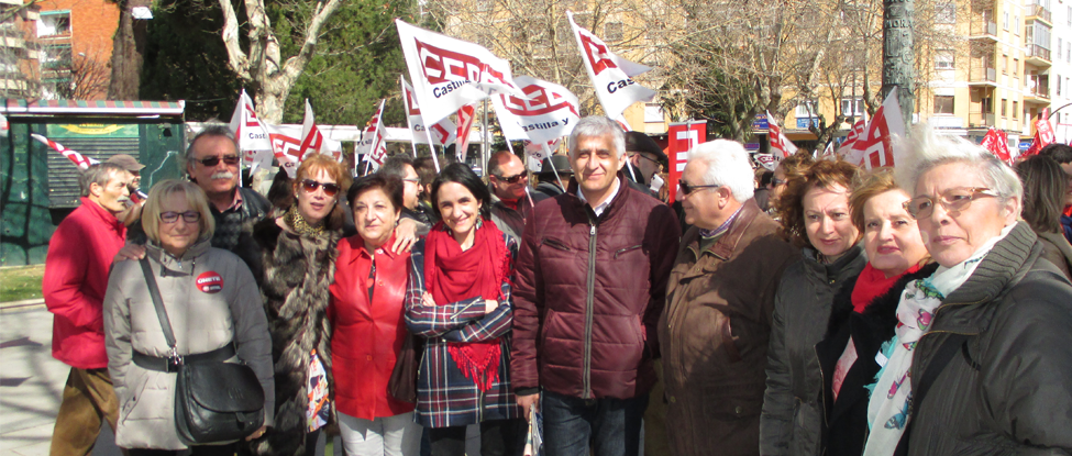 <div><strong>El PSOE de Zamora con los trabajadores&nbsp;</strong></div>