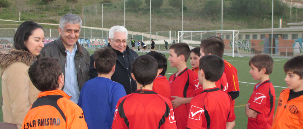 <div><strong>L@s Candidat@ del PSOE participan en los entrenamientos del Club La Amistad en los Campos de F&uacute;tbol de Valorio</strong></div><div><strong>&nbsp;</strong></div>