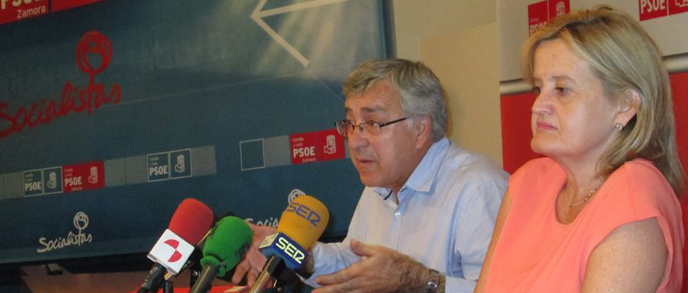 <strong>Los Parlamentarios nacionales del PSOE por Zamora Jos&eacute; Fern&aacute;ndez y Mar Rominguera, critican el oportunismo electoral del Gobierno&nbsp;</strong>
