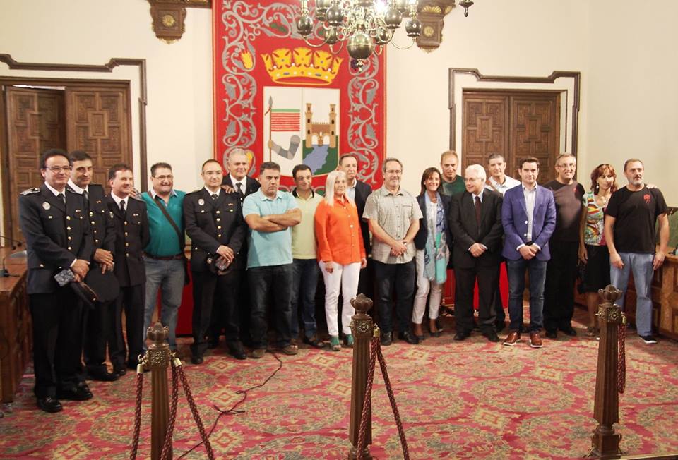 El Grupo Municipal del PSOE en los Actos de Homenaje a los empleados que cumplen 25 a&ntilde;os de Servicio en el Ayuntamiento de Zamora