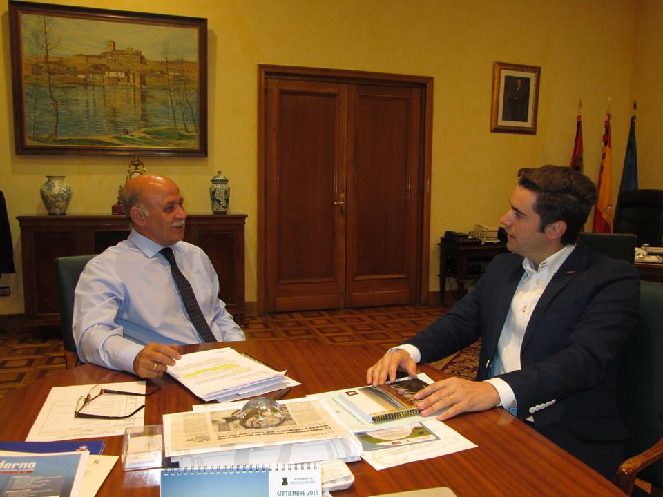 <div><strong>Antidio Fag&uacute;ndez y Jer&oacute;nimo Garc&iacute;a Bermejo abordan la seguridad en los pol&iacute;gonos industriales</strong></div><div><br /></div>