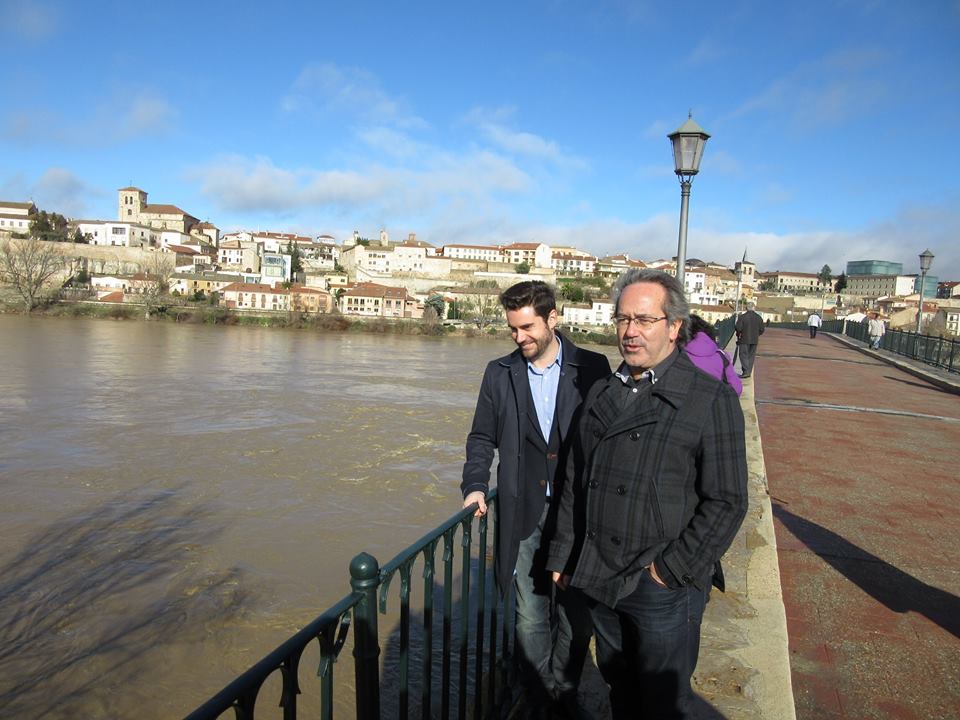 <strong>Visita del Alcalde y del Concejal de Seguridad Ciudadana a las zonas inundadas de las riberas del Duero en Zamora</strong>