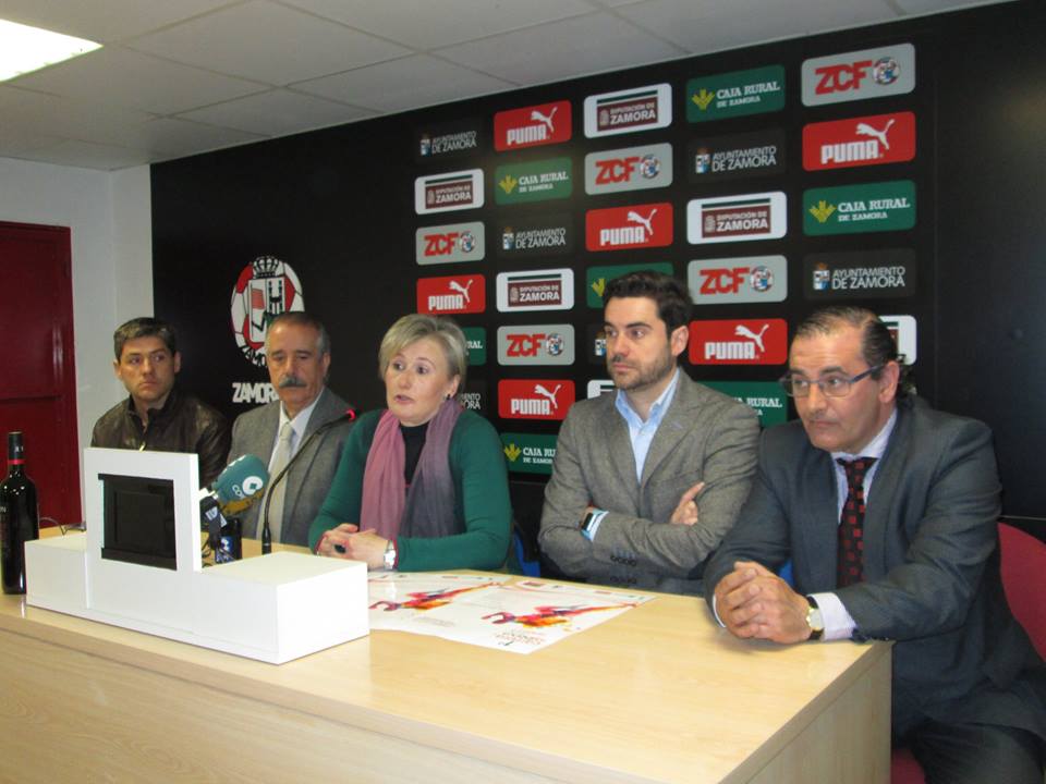 <strong>Presentaci&oacute;n hoy Jueves de la 1&ordf; Carrera Rojiblanca a favor del Zamora C.F. que se celebrar&aacute; el 24 de Abril en el Ruta de la Plata</strong>