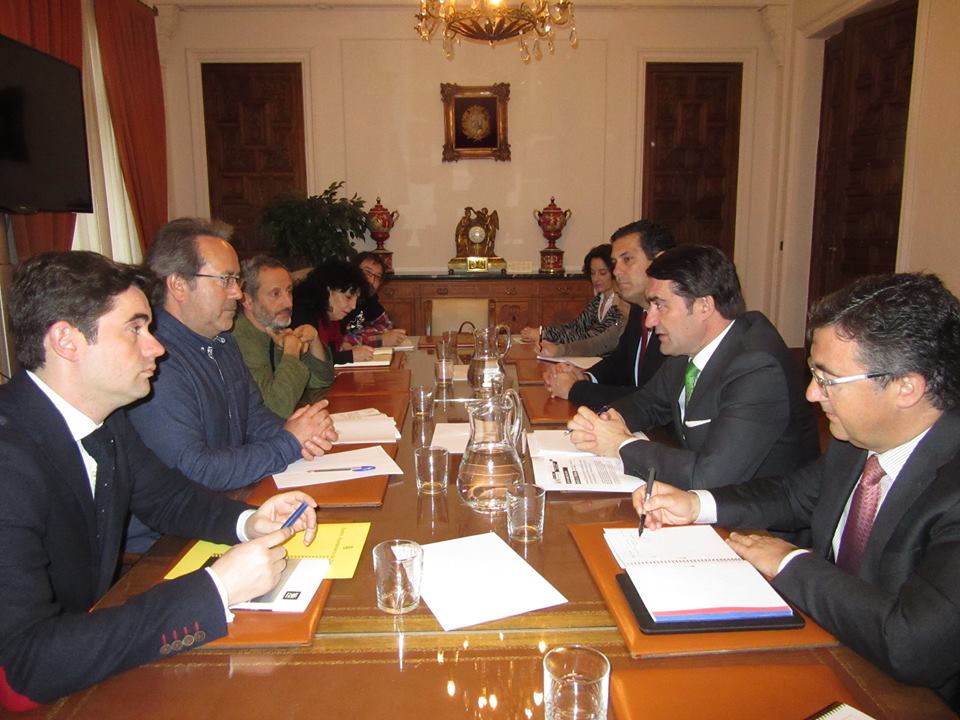 <div><strong>Reuni&oacute;n de representantes del Ayuntamiento de Zamora con el Consejero de Fomento hoy Martes</strong></div>