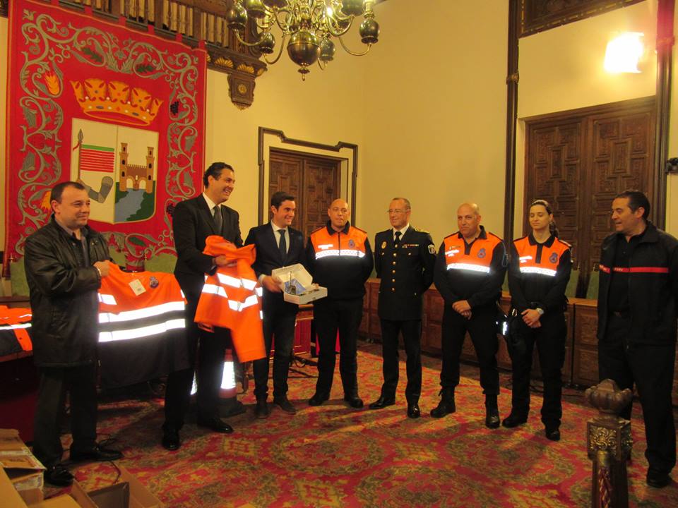 <strong>La Agrupación de Voluntarios de Protección Civil recibe nuevo equipamiento de la Junta de Castilla y León </strong>