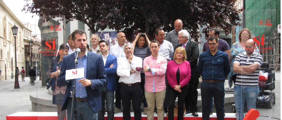 <strong>Luis Tudanca: "Hemos cambiado el No del PP en el S&iacute; de los Ayuntamientos socialistas del Cambio, merecemos que ese cambio llegue al Gobierno de Espa&ntilde;a</strong>