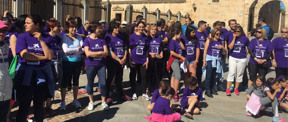 <div><strong>Representantes org&aacute;nicos e institucionales del PSOE de Zamora en la II Marcha de AZAVI contra la Violencia</strong></div>