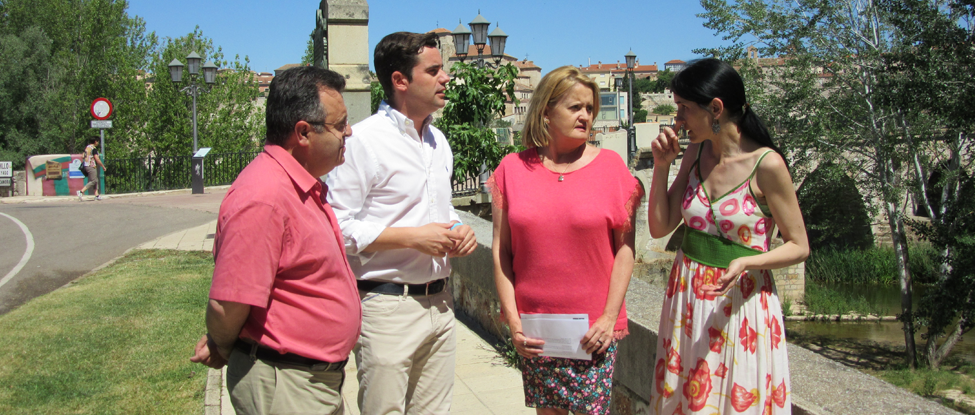 <strong>El PSOE pide en el Congreso de los Diputados la rehabilitaci&oacute;n y restauraci&oacute;n del Puente de Piedra con cargo al 1,5 % Cultural</strong>