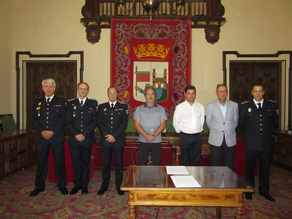 <div><strong>Acto de toma de posesión de los nuevos Oficiales de la Policía Municipal de Zamora</strong></div>