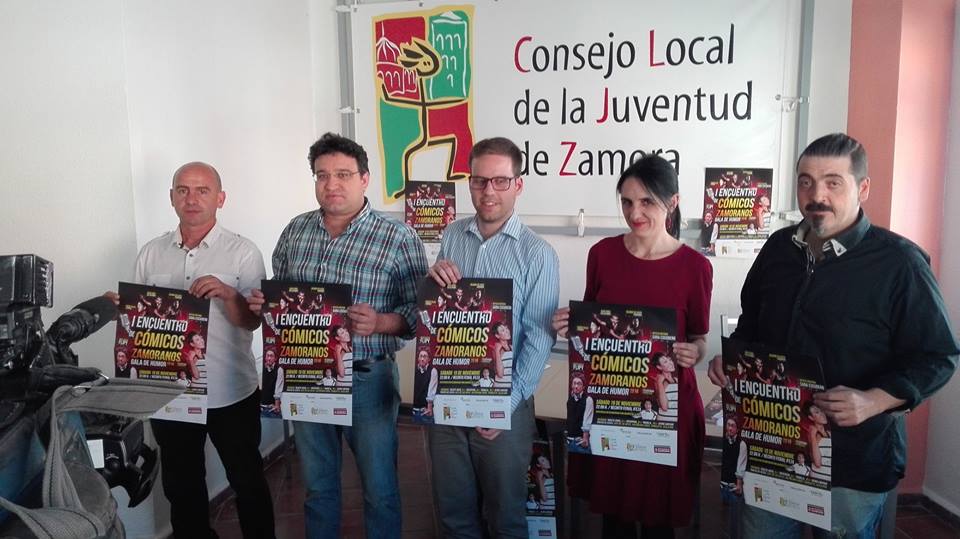 <strong>Presentación del I Encuentro de Cómicos Zamoranos-Gala del Humor 2016 </strong>