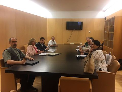 <div><strong>Mar Rominguera se re&uacute;ne en el Congreso de los Diputados con la Plataforma de Afectados por la Hipoteca PAH-Madrid</strong></div>
