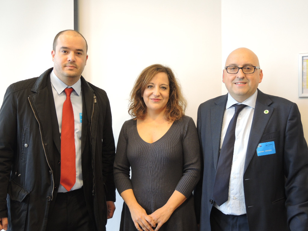 <strong>Iratxe Garc&iacute;a traslada el apoyo de los socialistas espa&ntilde;oles en el Parlamento Europeo al proyecto de la Biorrefiner&iacute;a de Barcial del Barco</strong>