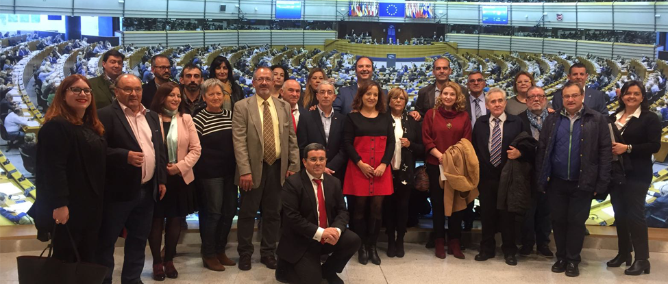 <strong>Jos&eacute; Hern&aacute;ndez y Marian Mart&iacute;nez con Iratxe Garc&iacute;a en el Parlamento Europeo hoy Mi&eacute;rcoles 22 de Noviembre</strong>