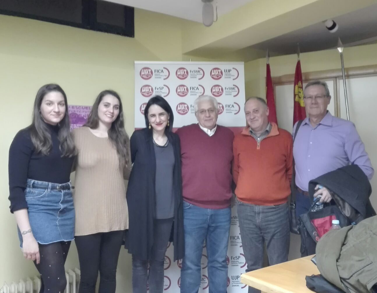 <div><strong>Los Concejales Soraya Merino y José Carlos Calzada en la VIII Escuela Participativa de Jóvenes de UGT celebrada este fin de semana en Zamora</strong></div><div><br /></div>