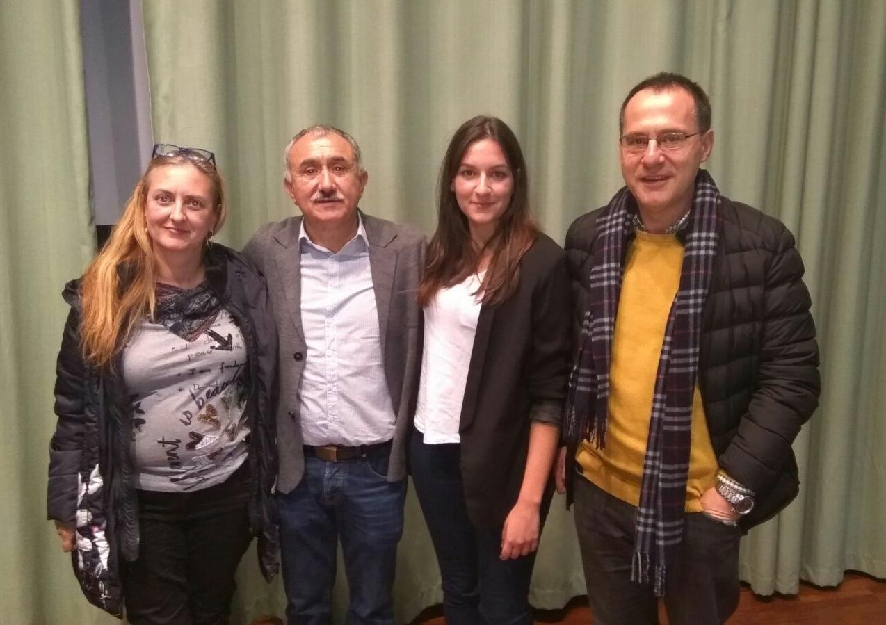 <strong>Representantes del PSOE de Zamora en la Asamblea de UGT hoy Lunes con el Secretario General Confederal Pepe &Aacute;lvarez</strong>