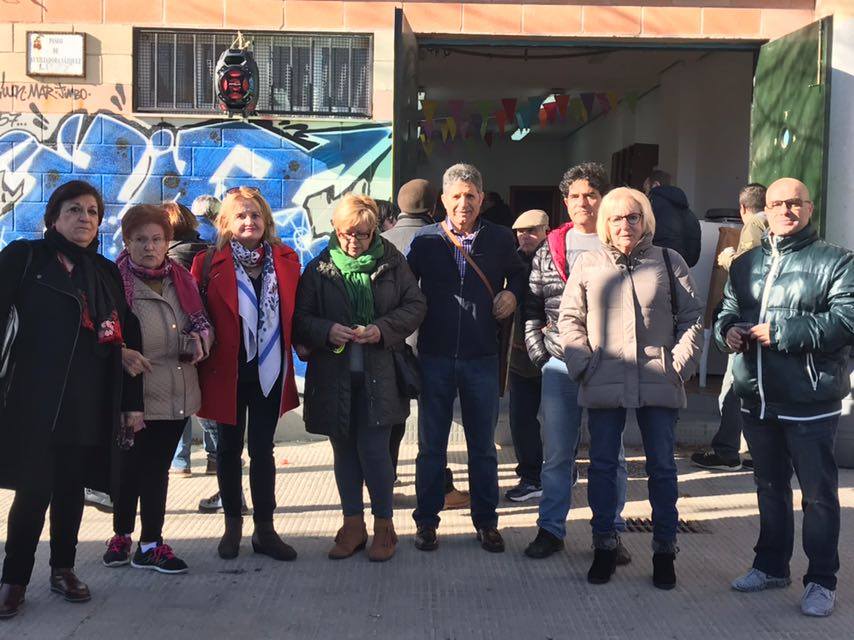 <strong>Representantes del PSOE de Zamora comparten la celebraci&oacute;n de la Navidad con los vecinos del Barrio de San Jos&eacute; Obrero hoy Domingo</strong>