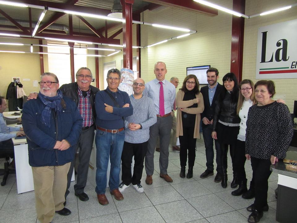 <strong>Visitas de representes del PSOE a &ldquo;La Opini&oacute;n de Zamora&rdquo; y &ldquo;El D&iacute;a de Zamora&rdquo; para felicitar la Navidad y el A&ntilde;o Nuevo 2018</strong>