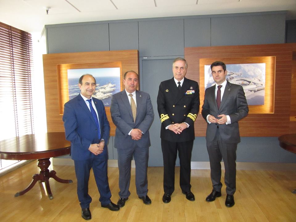 <strong>Ayuntamiento de Zamora y Cofradía del Santo Entierro trasladan el agradecimiento de la ciudad a la Armada por su apoyo a la Semana Santa</strong>