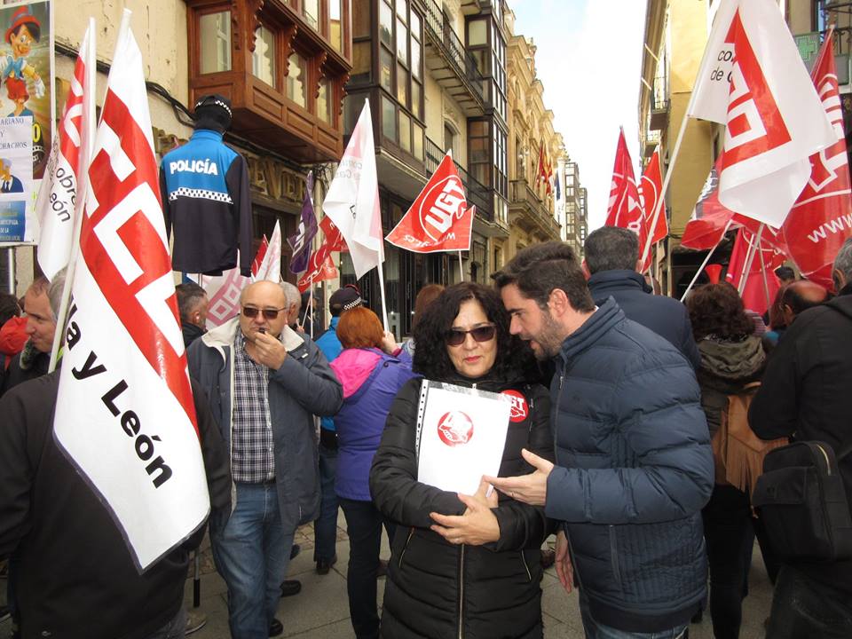 <strong>Apoyo de Fagúndez a la Policía Municipal  hoy Sábado reivindicando a Rajoy la jubilación anticipada</strong>