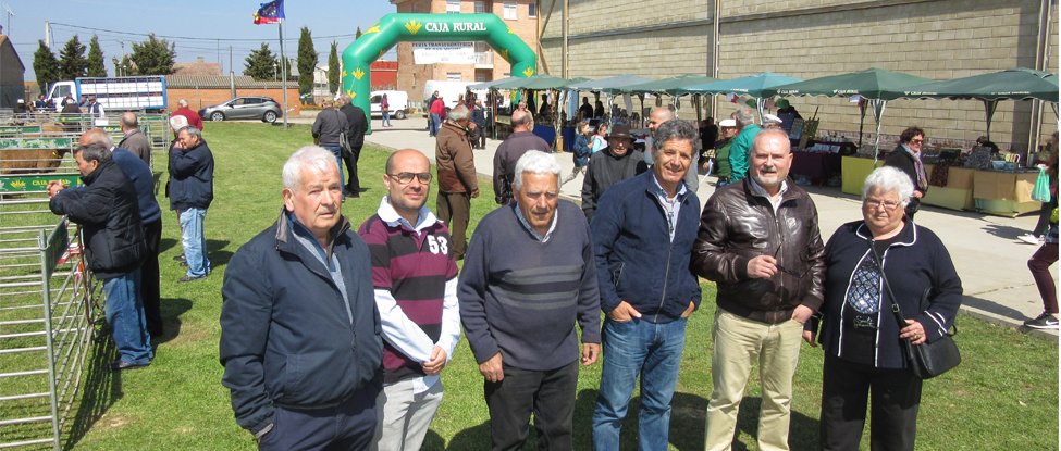 <strong>Representantes del PSOE de Zamora en la Feria Transfronteriza de San Miguel en Carbajales de Alba</strong>