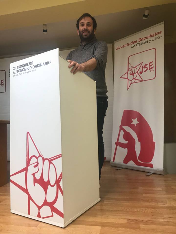 <strong>David Gago a las JSCyL: &ldquo;Buen congreso, disfrutad, conversad, debatid, cabrearos, contentaros y aprovechad vuestra estancia en Zamora para hablar de socialismo&rdquo;</strong>
