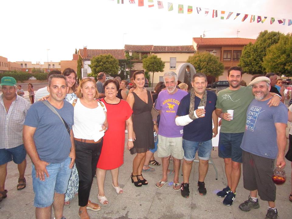 <strong>Representantes del PSOE de Zamora en las Fiestas del Barrio de San Frontis 2018</strong>