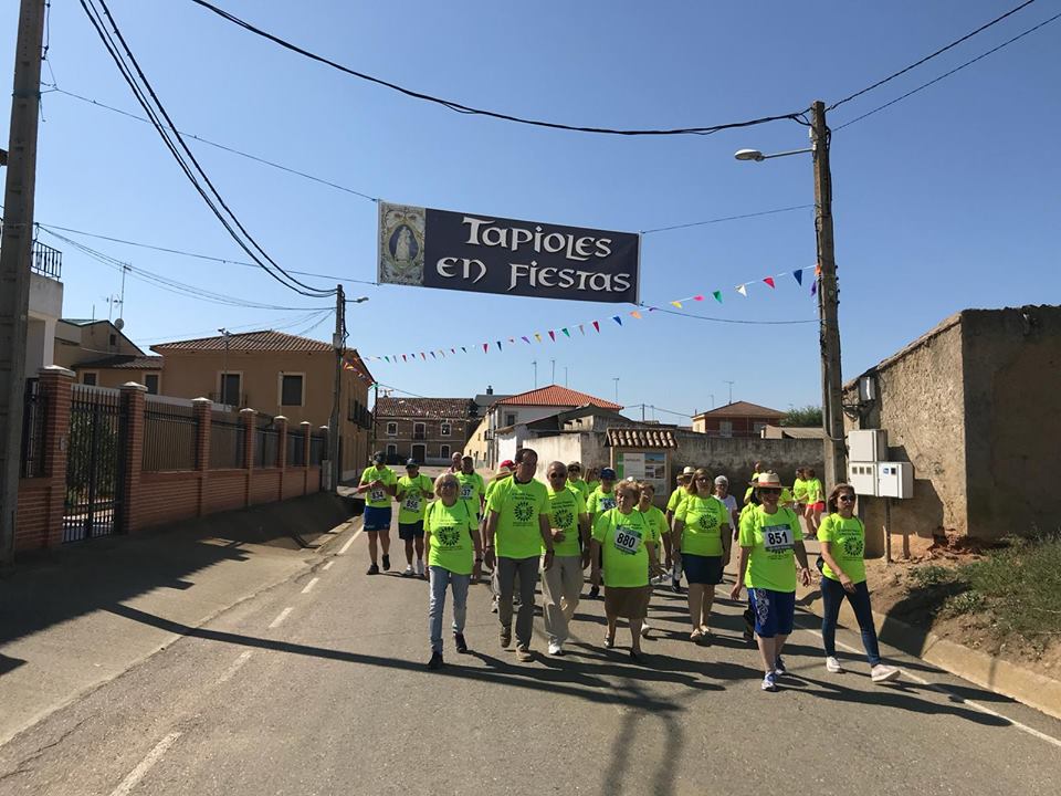 <strong>Representantes del PSOE de Zamora en la Marcha Solidaria contra el C&aacute;ncer en Tapioles hoy Domingo&nbsp;</strong>