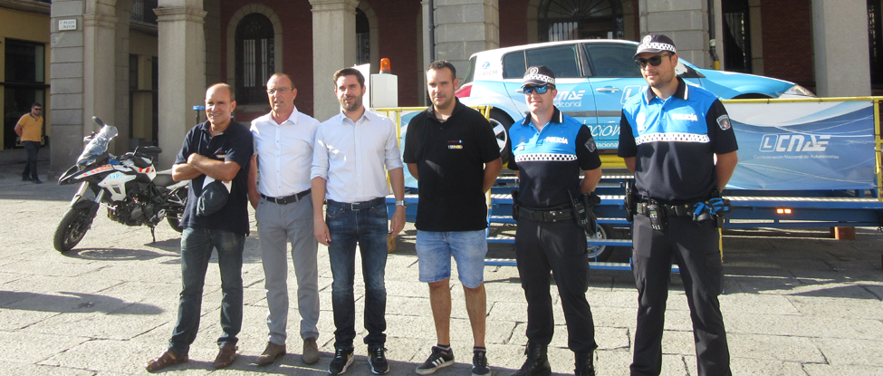 <strong>La Semana Europea de la Movilidad acoge hoy Jueves el Simulador de Vuelco de la Fundaci&oacute;n CNAE en la Plaza Mayor de Zamora</strong>