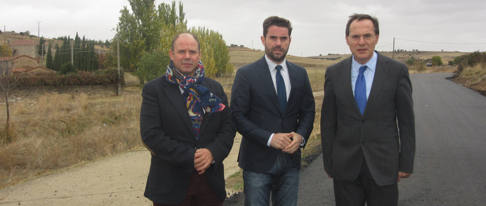 <strong>Nuevo imagen del entorno de la Ermita del Cristo de Valderrey tras el asfaltado de la Carretera de Valorio</strong>