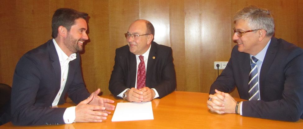 <strong>Reuni&oacute;n de Antidio Fag&uacute;ndez con el nuevo Presidente de la C&aacute;mara de Comercio Enrique Oliveira</strong>
