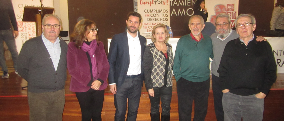 <div><strong>Representantes del PSOE de Zamora en la jornada de UGT en su 130&ordm; Aniversario, hoy Viernes</strong></div>
