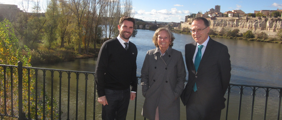 <strong>La Presidenta de Confederaci&oacute;n, Cristina Dan&eacute;s de Castro, visita las Riberas del Duero en Zamora</strong>