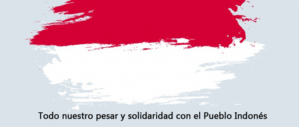 <strong>Pesar y Solidaridad con el Pueblo de Indonesia</strong>