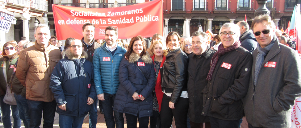 <strong>El PSOE de Zamora hace un llamamiento a la participaci&oacute;n en la Manifestaci&oacute;n en Defensa de la Sanidad P&uacute;blica</strong>