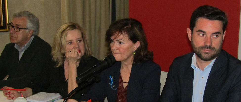 <strong>Compromiso de la Vicepresidenta del Gobierno Carmen Calvo con Montelarreina</strong>