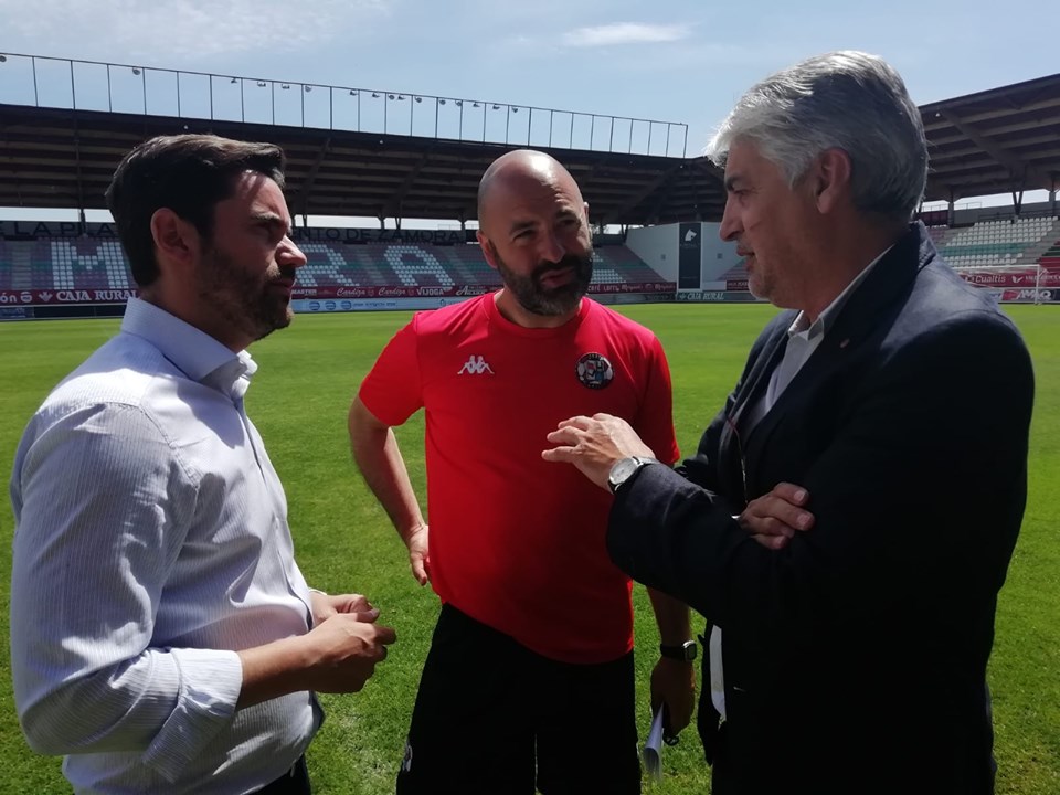 <strong>Antidio Fag&uacute;ndez con el Zamora CF en el Ruta de la Plata</strong>