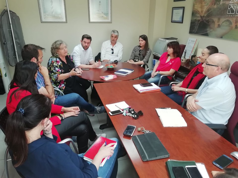 <strong>L@s Candidat@s del PSOE visitan el Centro Menesiano de Zamora</strong>
