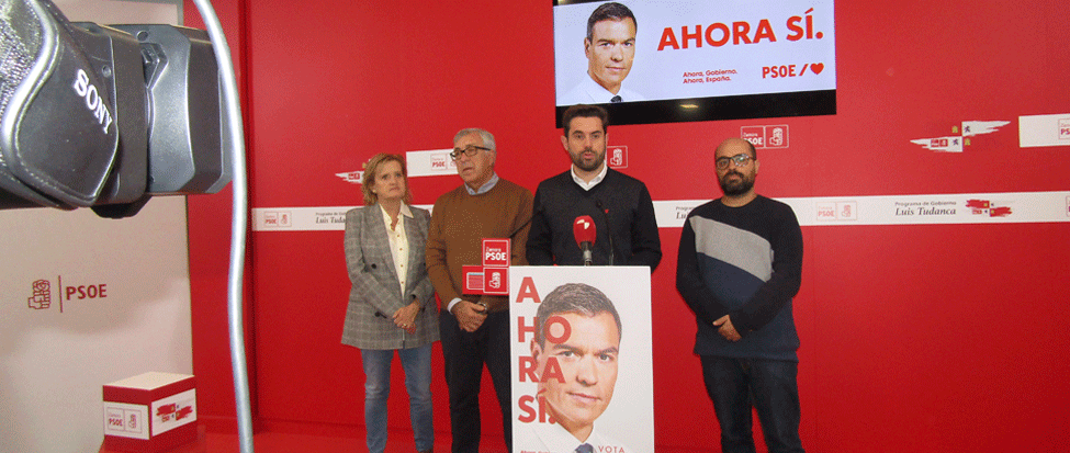 <strong>&ldquo;Tenemos que ir a votar para cerrar el paso a la ultraderecha de Vox blanqueada por PP y Ciudadanos&rdquo;</strong>