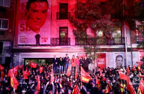 <strong>S&aacute;nchez tras la victoria del 10-N: "Gracias de coraz&oacute;n"</strong>