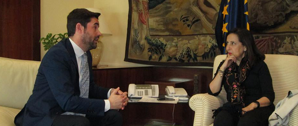 <strong>Fag&uacute;ndez traslada a la Ministra de Defensa el agradecimiento de Zamora al Ej&eacute;rcito&nbsp;</strong>