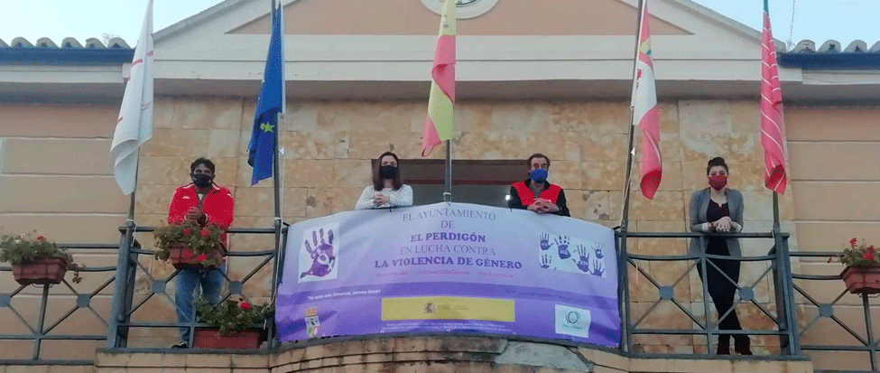 <strong>El Ayuntamiento de El Perdig&oacute;n, San Marcial y Tardobispo en marcha contra la violencia de g&eacute;nero</strong>
