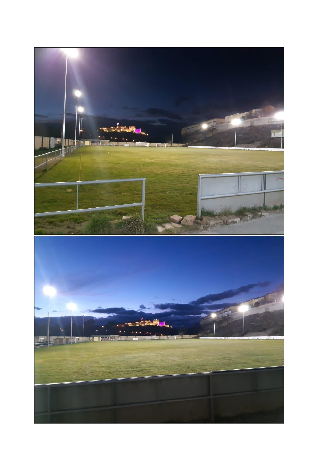 <strong>Mejora del alumbrado deportivo del Campo de F&uacute;tbol Municipal &ldquo;El Pinar&rdquo; en Puebla de Sanabria</strong>