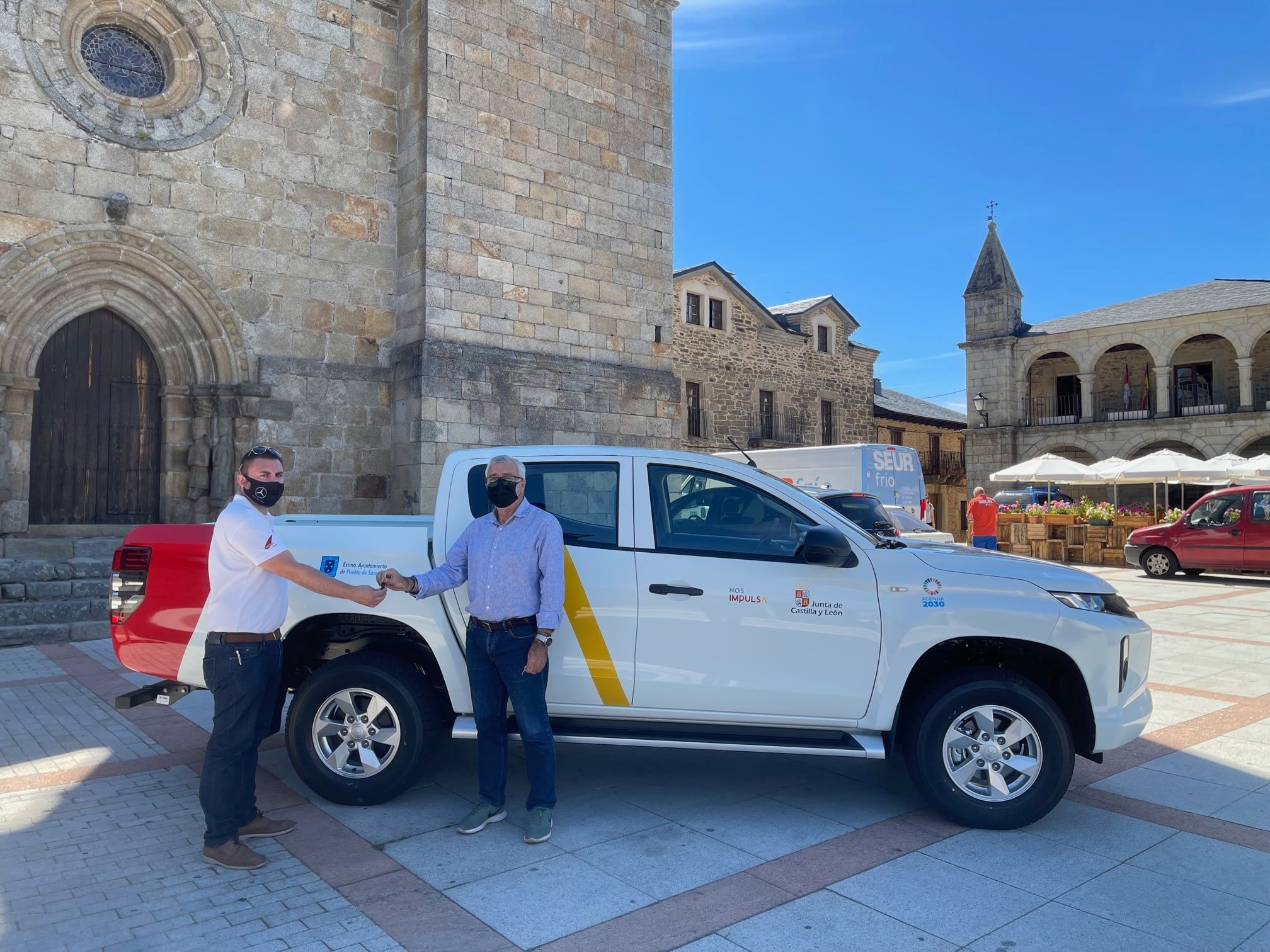 <div><strong>El Ayuntamiento de Puebla de Sanabria&nbsp; adquiere un veh&iacute;culo pick &ndash; up para el equipo de Obras y Mantenimiento</strong></div>