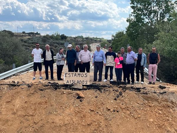 <strong>El PSOE exige una intervención urgente de la Junta para reparar la carretera ZA-912 a Villardeciervos desde la N-631</strong>