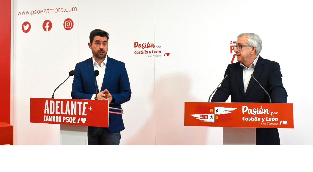 El PSOE de Zamora pone en valor las inversiones del Gobierno de España en la provincia