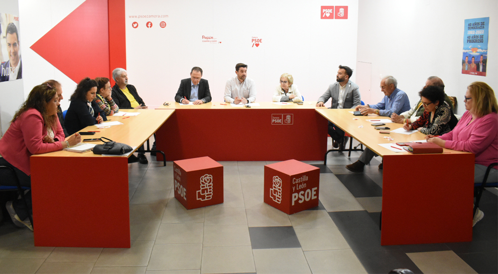 <strong>La Ejecutiva del PSOE de Zamora elige a los candidatos para las Elecciones Europeas</strong>