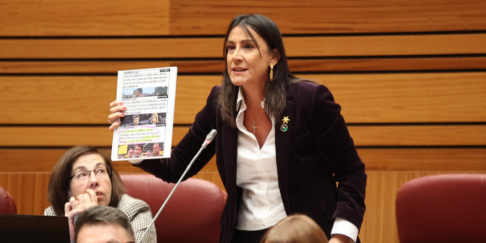 Ana Sánchez: “Ver a Mazón es ver a Mañueco” Ana Sánchez: “Ver a Mazón es ver a Mañueco”